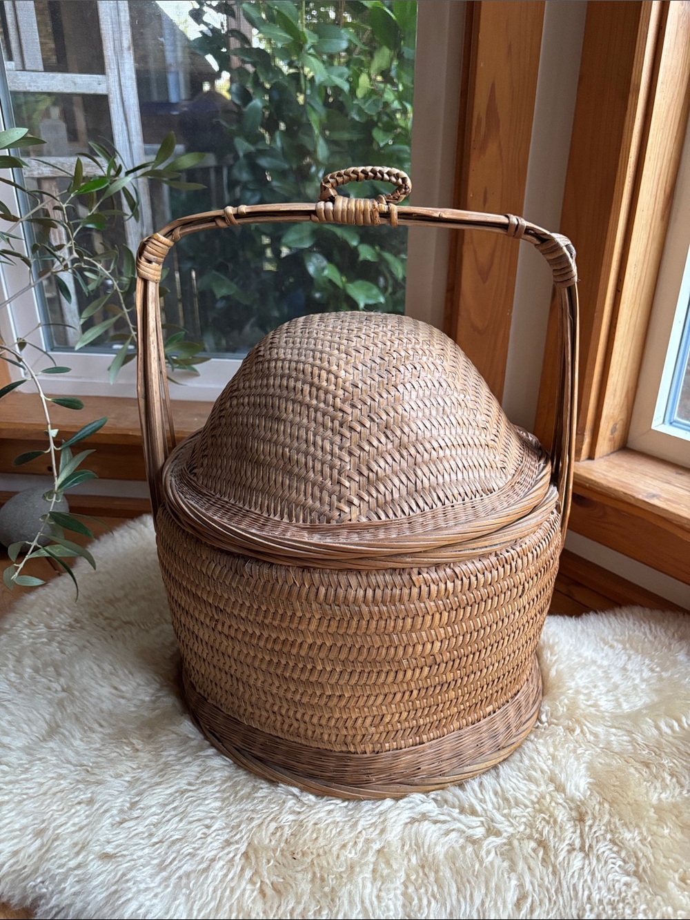 Vintage Chinese Basket